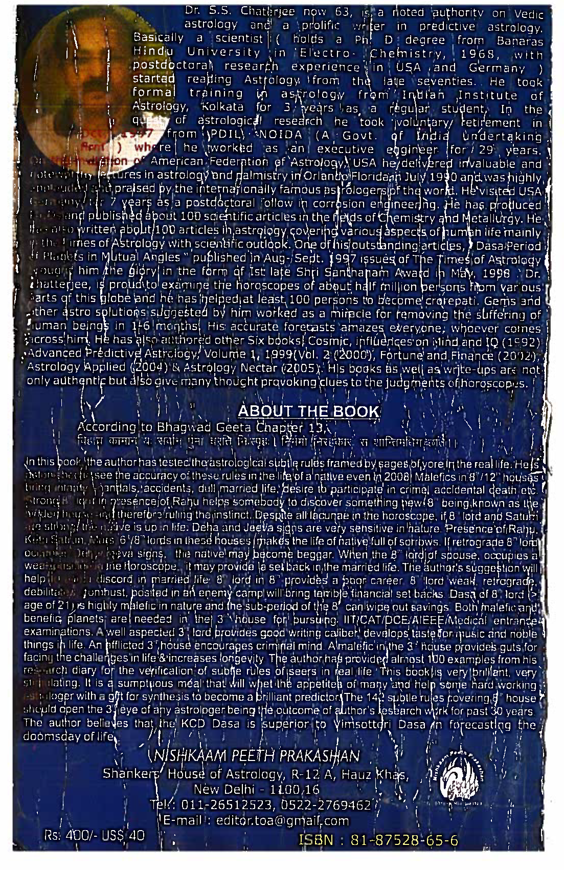 Houses 8th & 3rd in Advanced Astrology