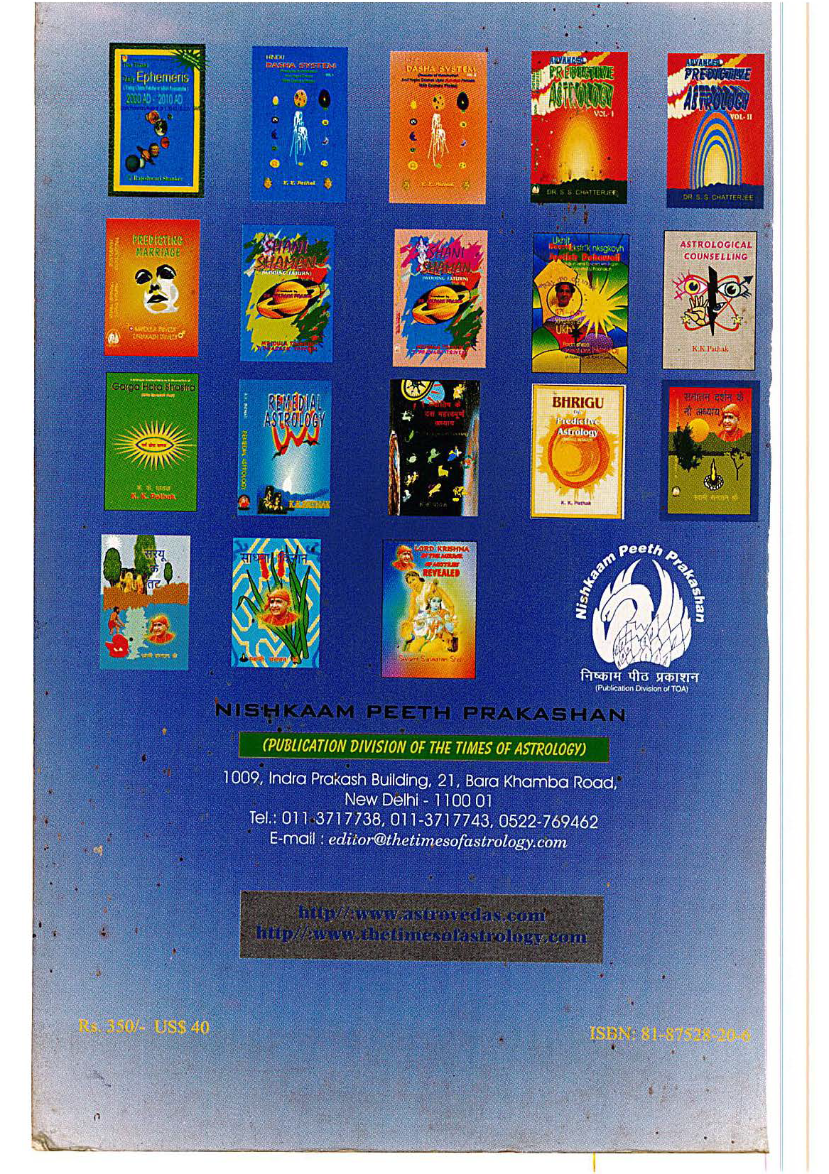 The Times 100 Years Ephemeris 2001-2100 A.D (Millennium Ephemeris)