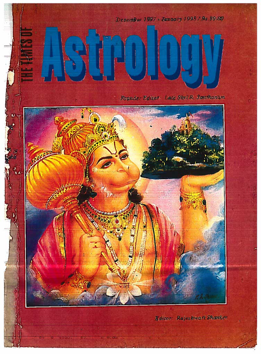 The Times Of Astrology Annual Issue December 1997-January1998