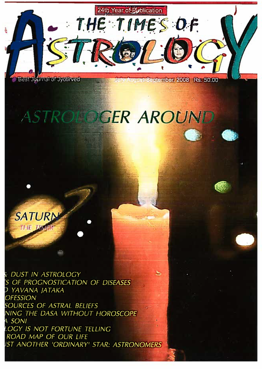 The Times Of Astrology July-Aug-Sept 2008